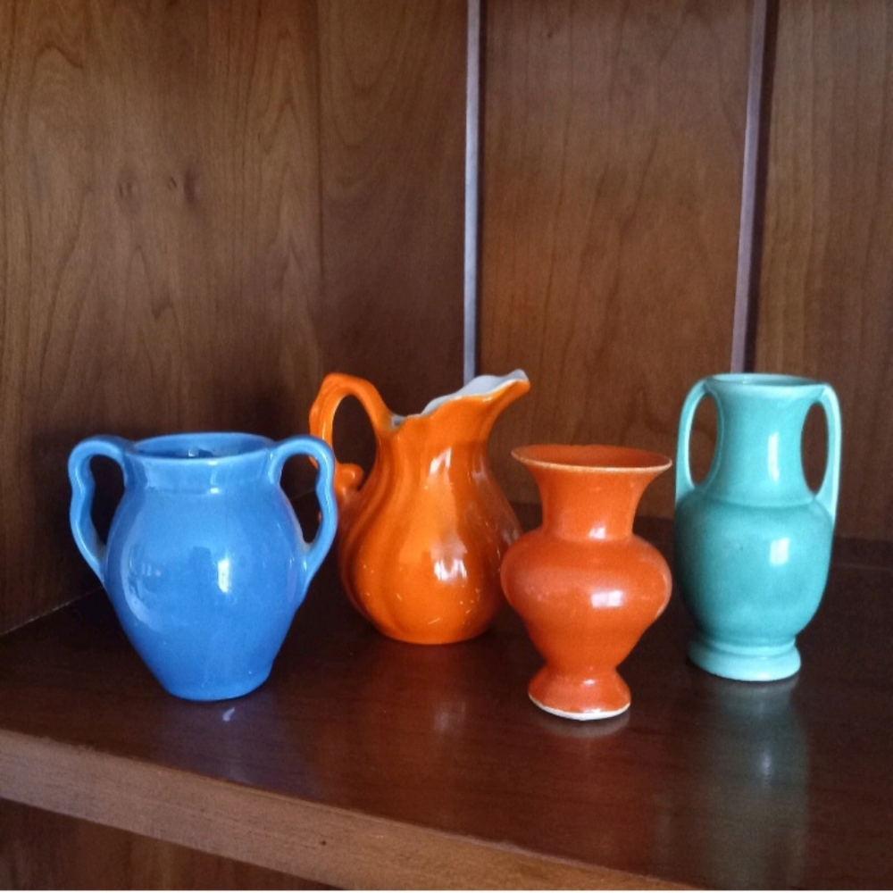 Napcoware Haeger Colorful Mini Bud Vase Lot